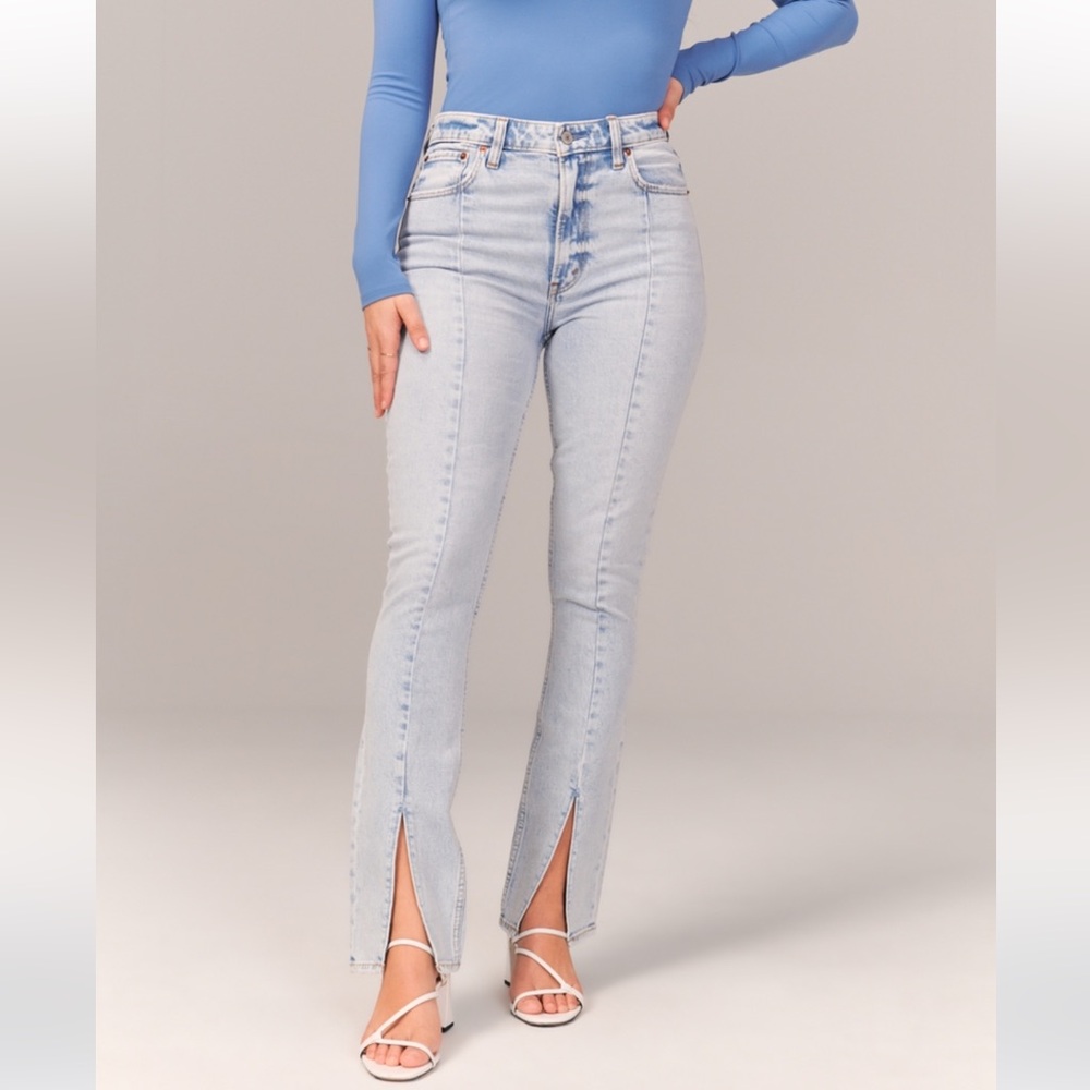 Curve Love high-rise skinny Jean size 28 Abercrombie and Fitch NWT
